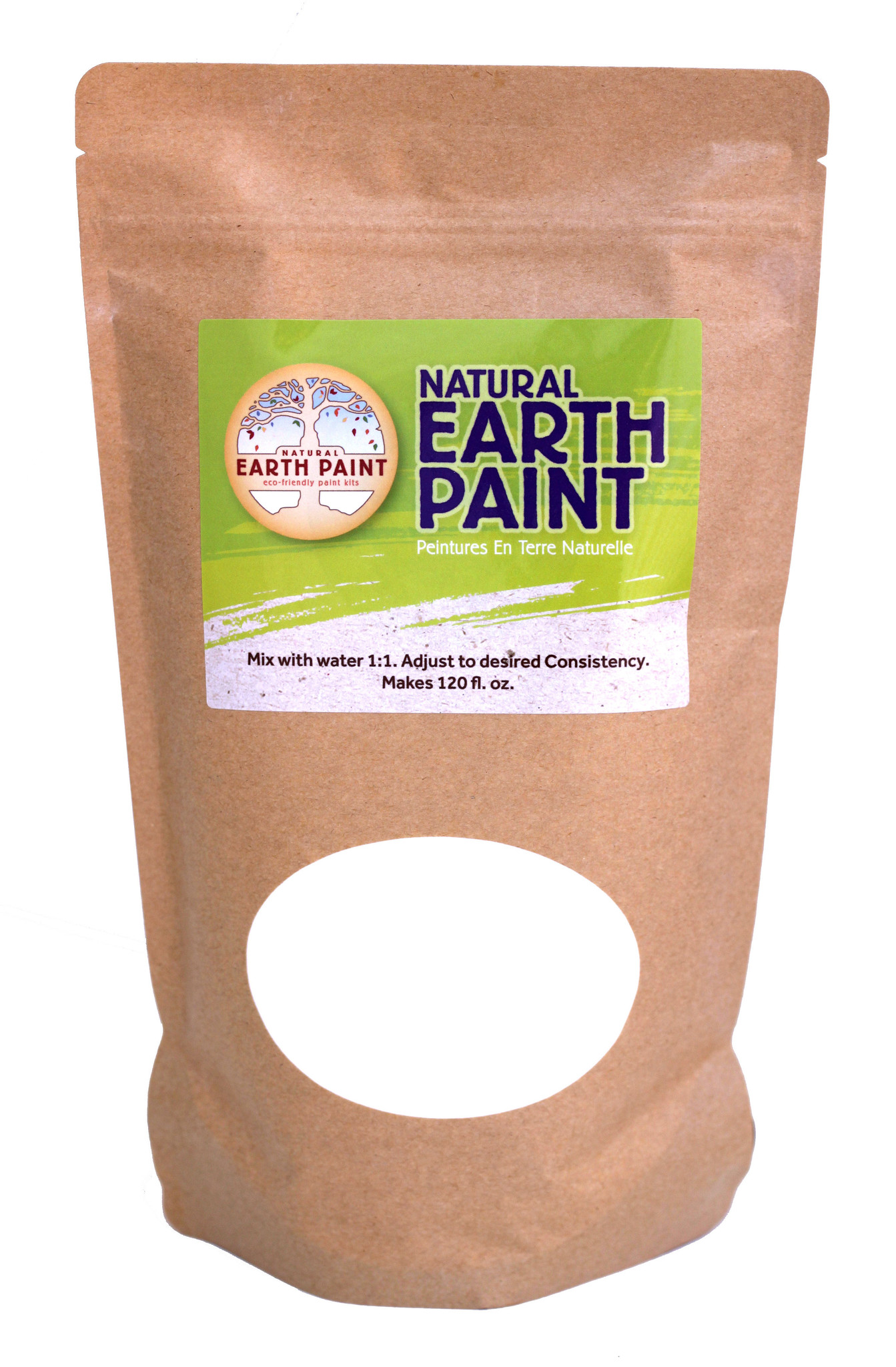 Natural Earth paint | Bulk Children's water paint per colour - white